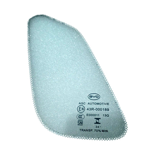 Cristal lateral trasero (izquierdo) para BYD Yuan PLUS, OE 15340276-00, SC2EV-5406010 - EVParto