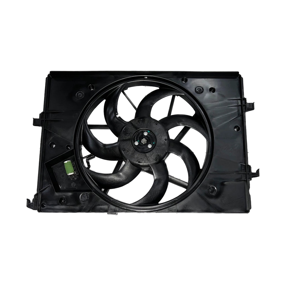 Electric Cooling Fan Assembly for BYD Dolphin, OE 13243500-00, HDFA-1308010F - EVParto (additional views)