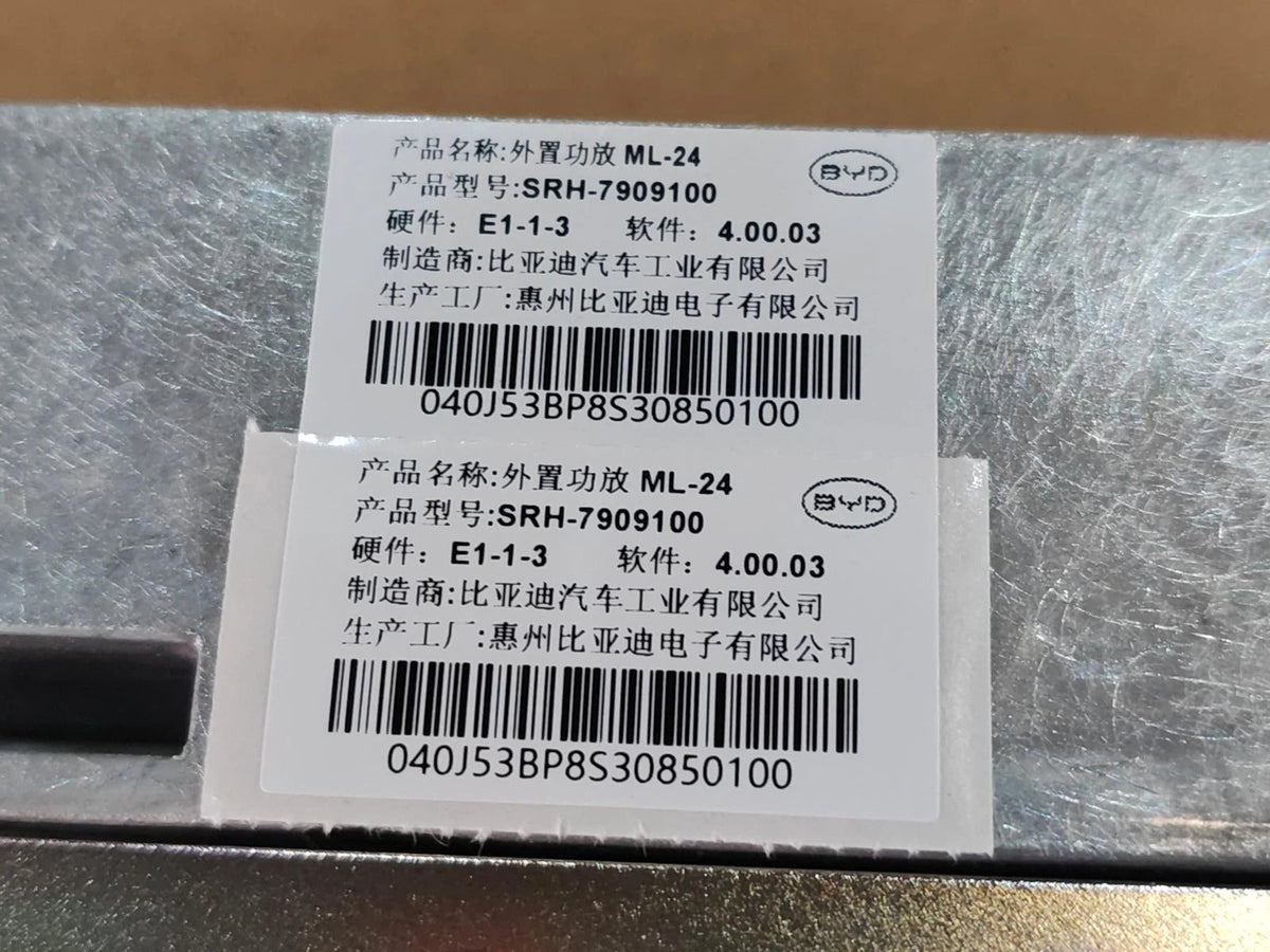 External Amplifier for BYD Tang L, OE 16286679-00, SRH-7909100 - EVParto (additional views)