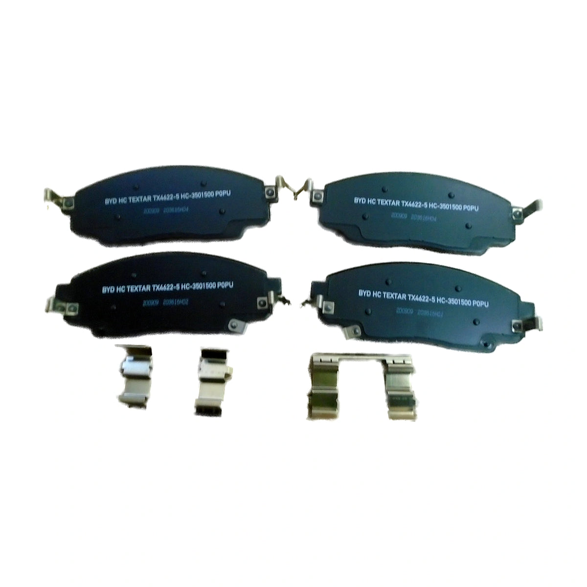 Front Brake Pad Set for BYD Han, OE 13087599-00, HC-3501501 - EVParto