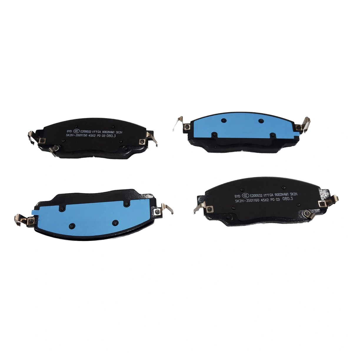 Front Brake Pad Set for BYD Song PLUS EV, OE 14210689-00, SK2H-3501500S - EVParto