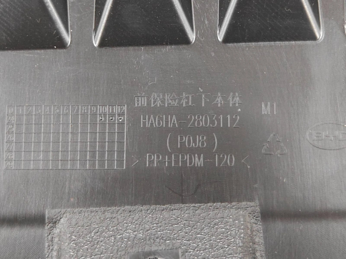 Stoßstangenkörper vorne unten für BYD Seal 05, OE 15811299-00, HA6HA-2803112/92 - EVParto (weitere Ansichten)