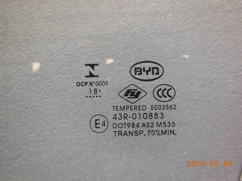 Türscheibe vorne (links) für BYD Seal 05 & Qin PLUS, OE 12225789-00, HAD-6103100 - EVParto (weitere Ansichten)