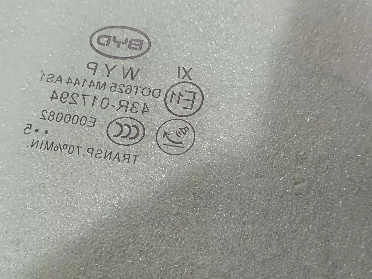 Türscheibe vorne (links) für BYD Sealion 06, OE 14261080-00, UGEA-6103100 - EVParto (weitere Ansichten)