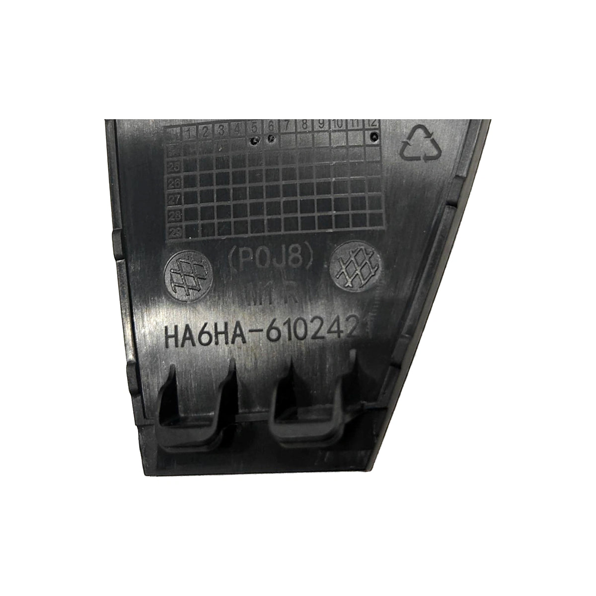 Front Door Inner Grab Handle Cover (Right) for BYD Seal 05 DM-i, OE 16012467-00, HA6HA-6102421-00A7 - EVParto (additional views)