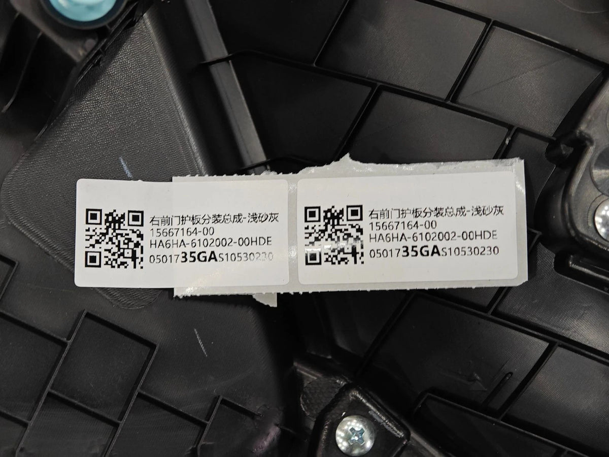 Front Door Trim Panel (Right) for BYD Seal 05 DM-i, OE 15667164-00, HA6HA-6102002-00HDE - EVParto (additional views)
