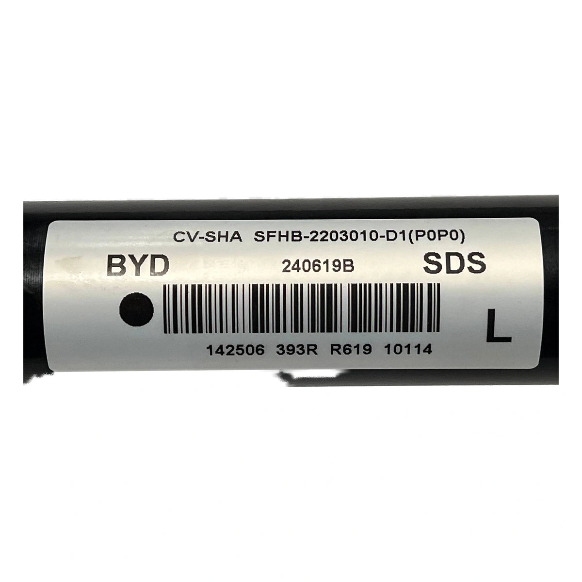 Semieje de transmisión delantero izquierdo para Fangchengbao Bao 8, OE 16175681-00, SFHB-2203010-D1 - EVParto (otras vistas)