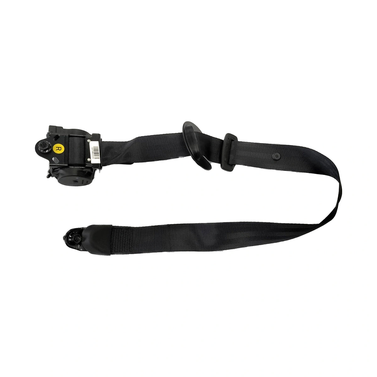 Conjunto de cinturón de seguridad delantero (derecho) para BYD e2, OE 14588279-00, ELEBD-5811020 - EVParto (otras vistas)
