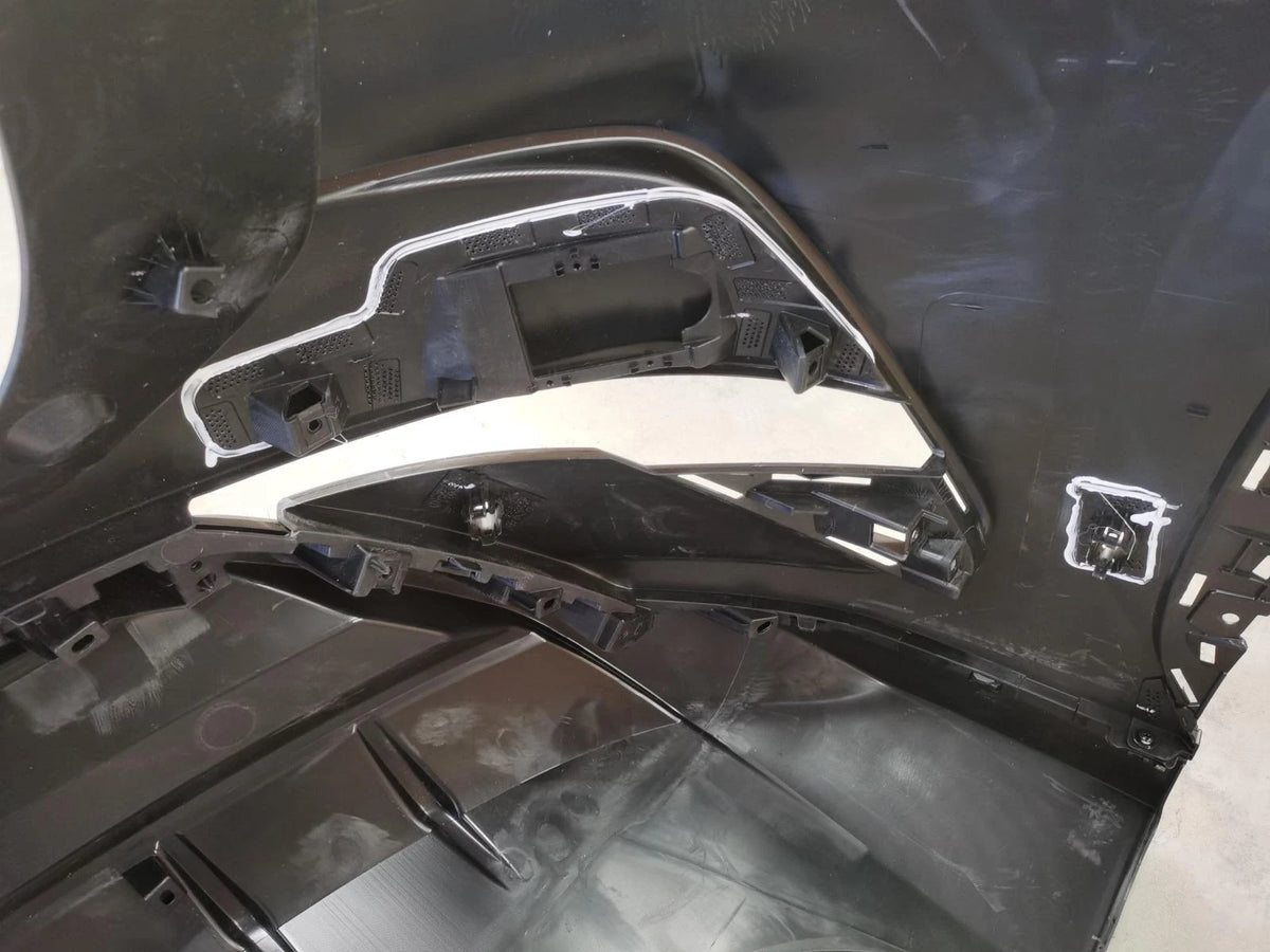 Cuerpo superior del parachoques trasero para BYD Sealion 07 EV, OE 18321459-00, UKEJ-2804130A/92 - EVParto (otras vistas)