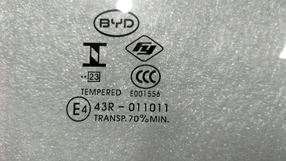 Türscheibe, hinten rechts für BYD Dolphin, OE 13136647-00, EM2E-6203109 - EVParto (weitere Ansichten)