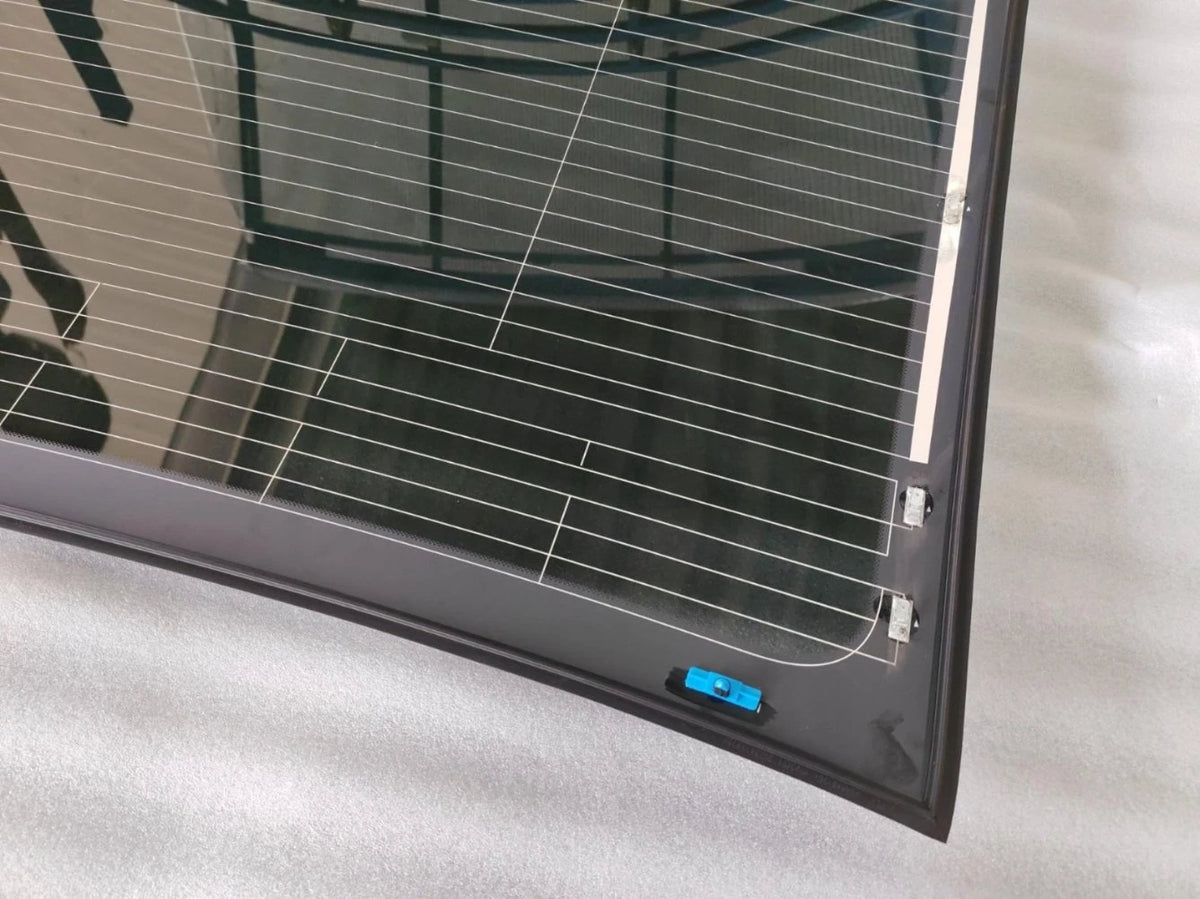 Rear Window Glass for BYD Han EV, OE 12593785-00, HC-5206020A - EVParto (additional views)
