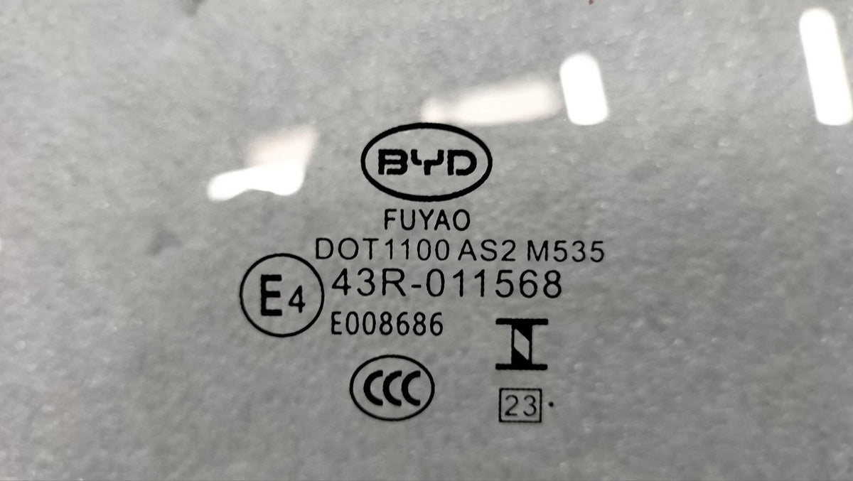 Right Front Door Glass for BYD Yuan UP, OE 14077020-00, SC3E-6103109 - EVParto (additional views)