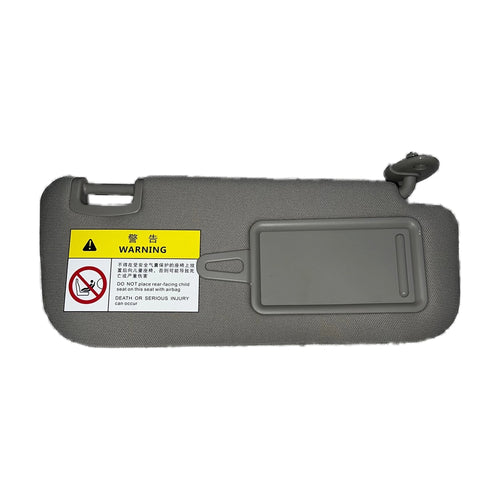 Right Sun Visor for BYD Qin EV & e3, OE 12300410-00, HAC-8204020C-00DJ - EVParto