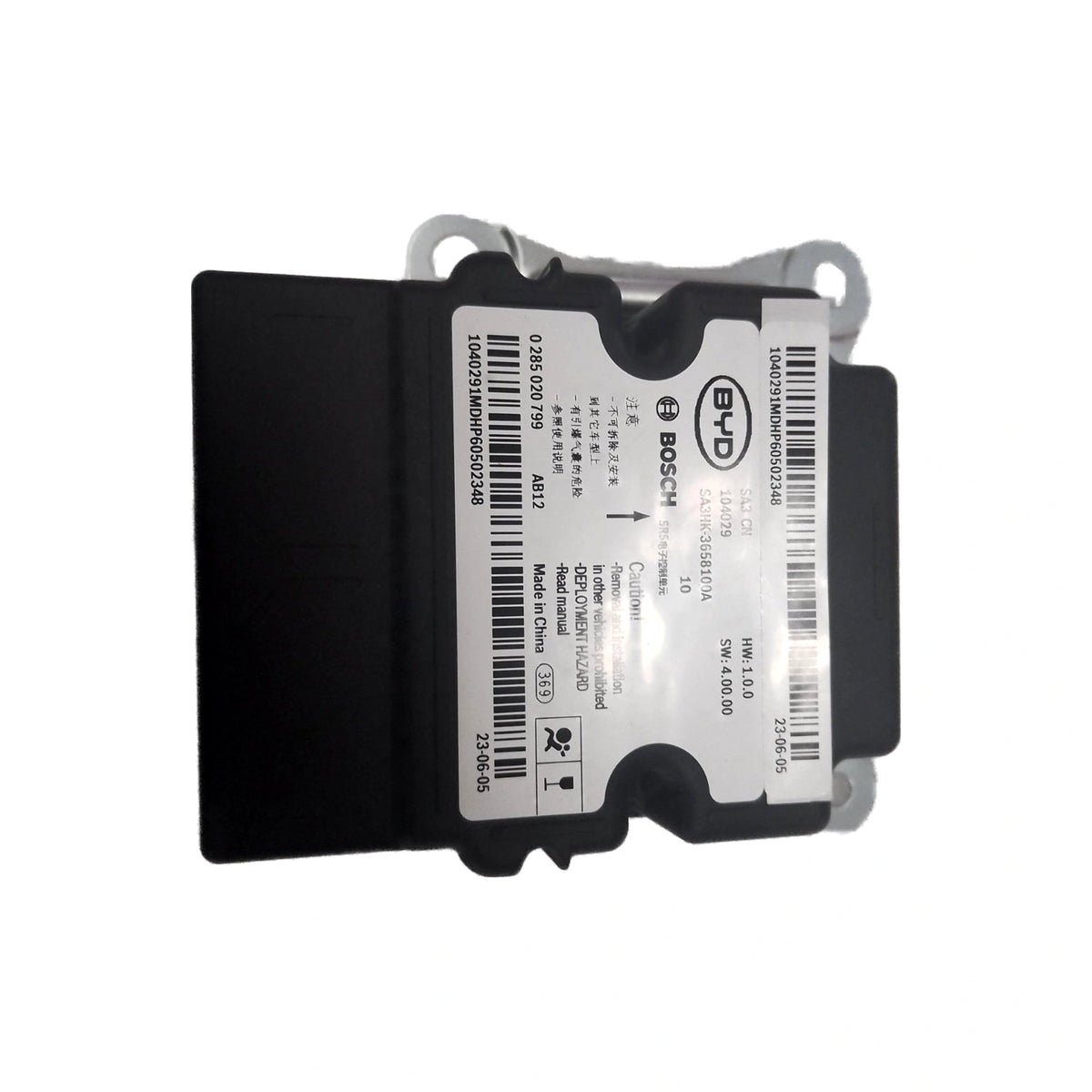 SRS Airbag Control Unit for BYD Song PLUS EV, OE 13769252-00, SA3HK-3658100A - EVParto