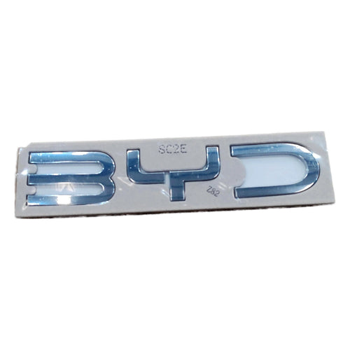 Tailgate BYD Wordmark Emblem for BYD Yuan UP, OE 14936137-00, SC2E-3921580 - EVParto