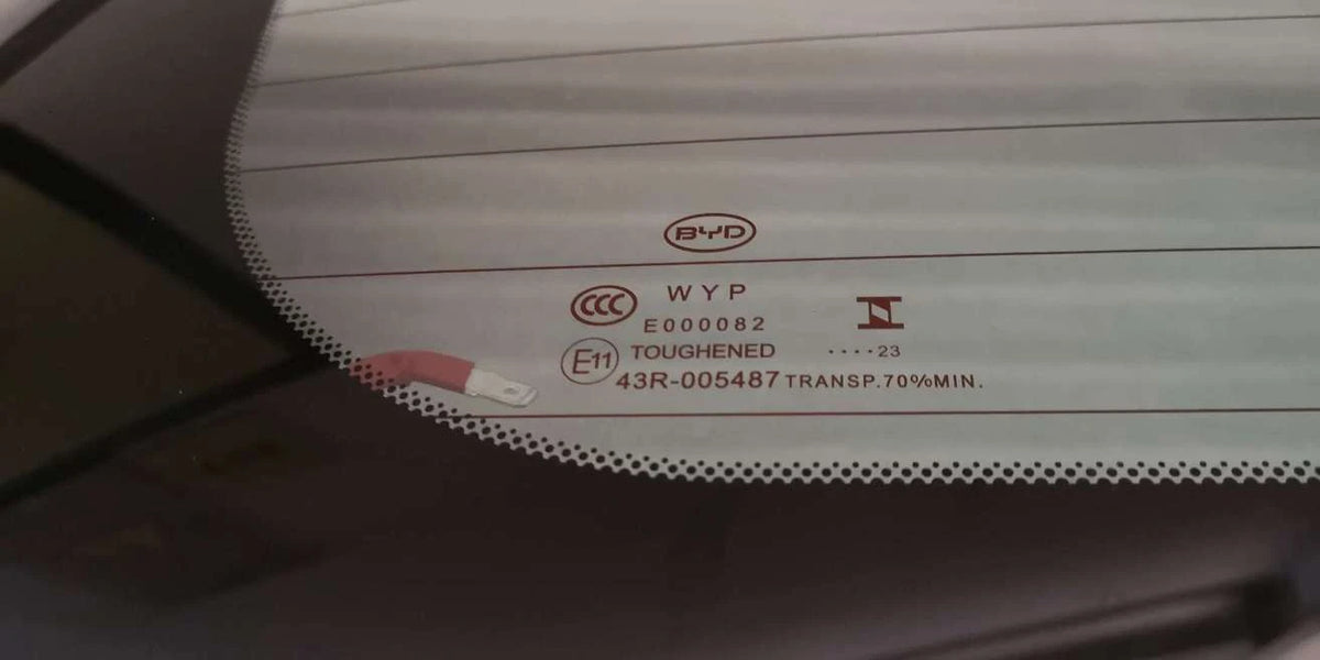 Tailgate Glass (Rear) for BYD Seagull, OE 13567803-00, EQEA-6303100 - EVParto (additional views)