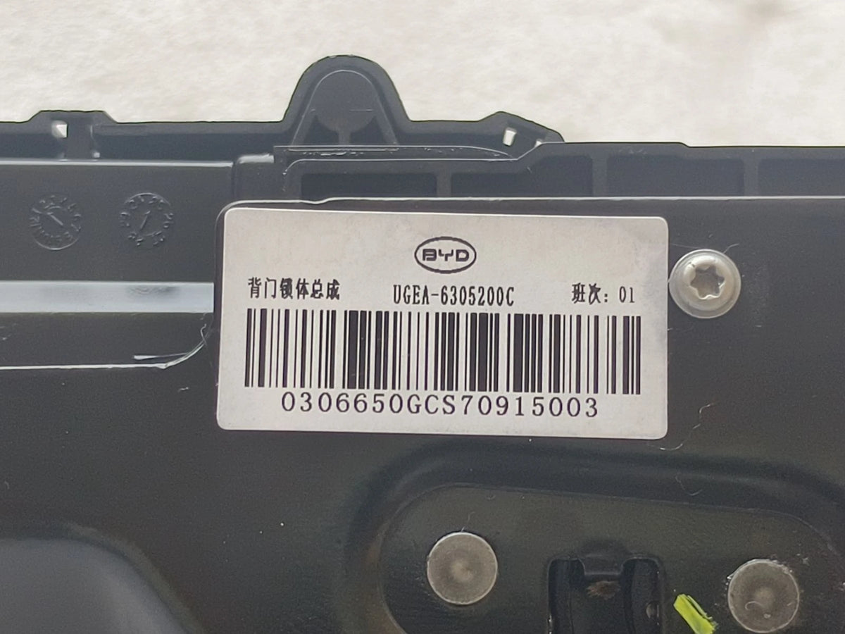 Tailgate Latch Assembly for BYD Sealion 06, OE 17164117-00, UGEA-6305200C - EVParto (additional views)