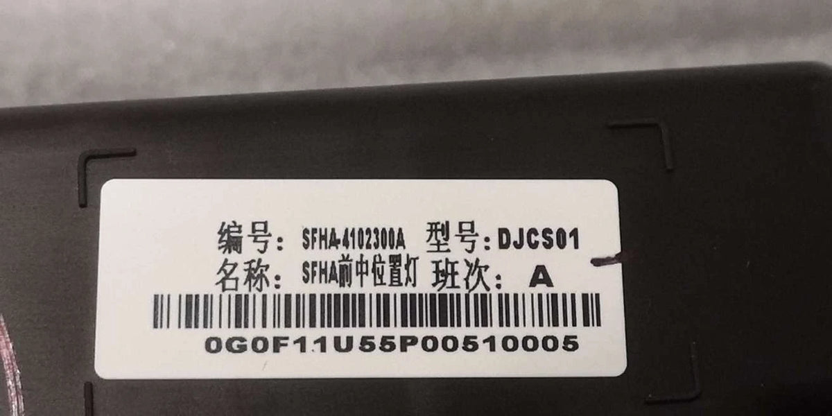 Front Centre Position Lamp for Fangchengbao Bao 5, OE 13984330-00, SFHA-4102300A - EVParto (additional views)