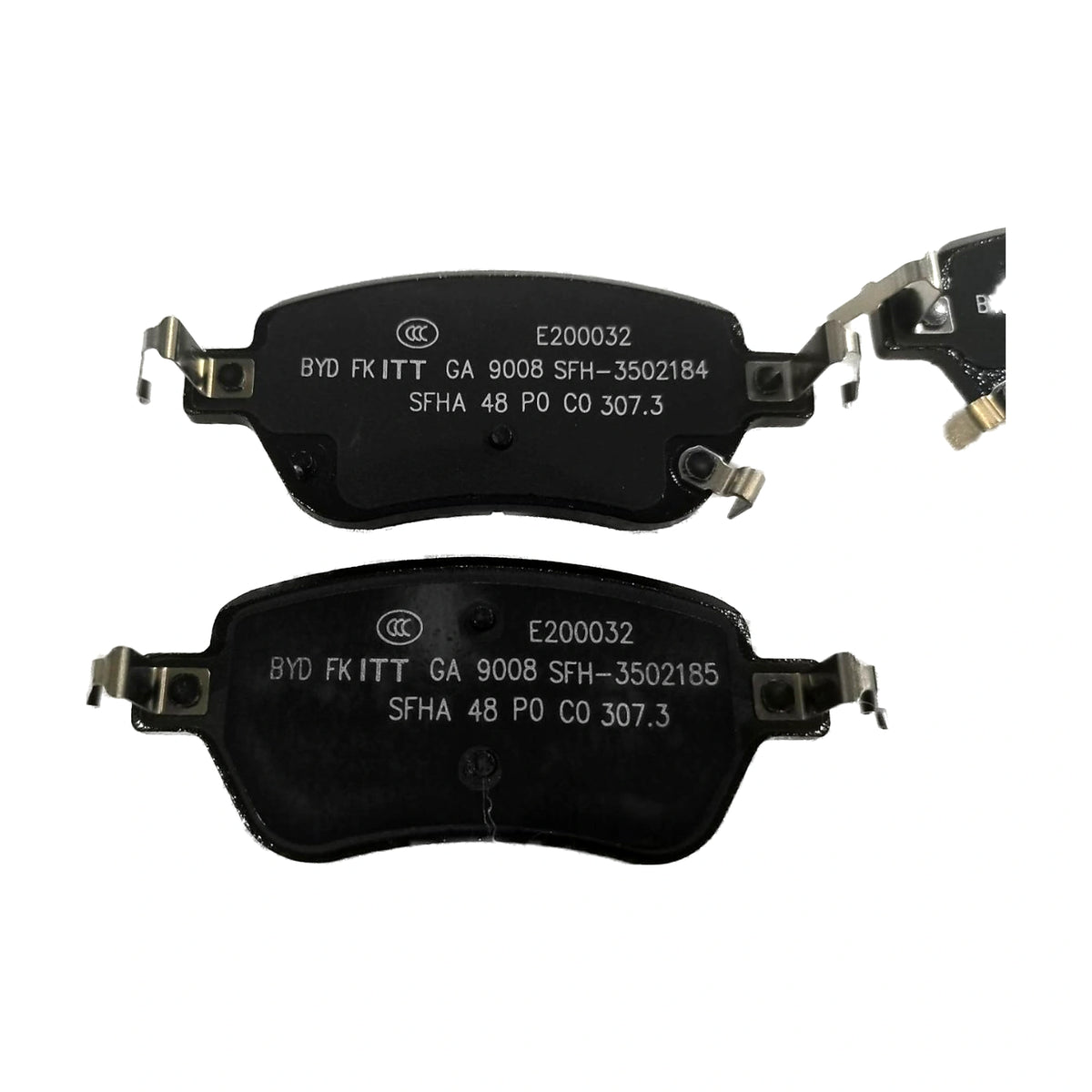 Bremsbelagsatz hinten für Fangchengbao Bao 5, OE 15566757-00, SFHA-3502140S - EVParto (weitere Ansichten)