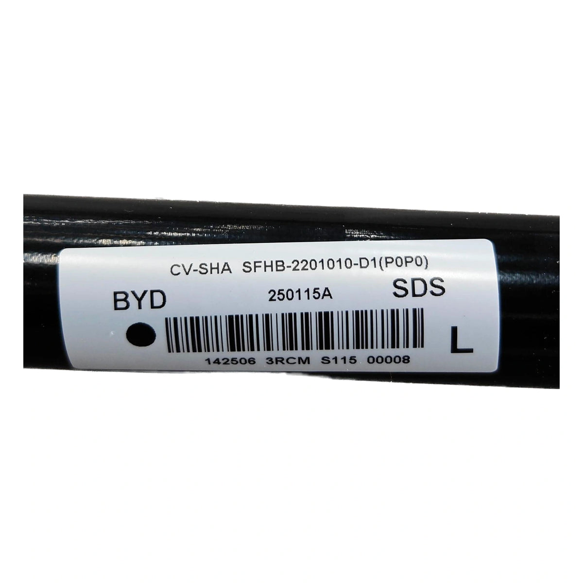 Semieje de transmisión trasero izquierdo para Fangchengbao Bao 5, OE 16699777-00, SFHB-2201010-D1 - EVParto (otras vistas)
