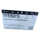 Embellecedor de la tapa de la rueda de repuesto para Fangchengbao Bao 5, OE 17132098-00, SFHW-6302294 - EVParto (otras vistas)