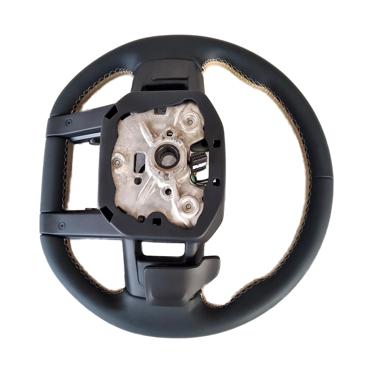 Steering Wheel (Storm Beige) for Fangchengbao Bao 5, OE 17954693-00, SFH-3402010DP-00YBA - EVParto (additional views)